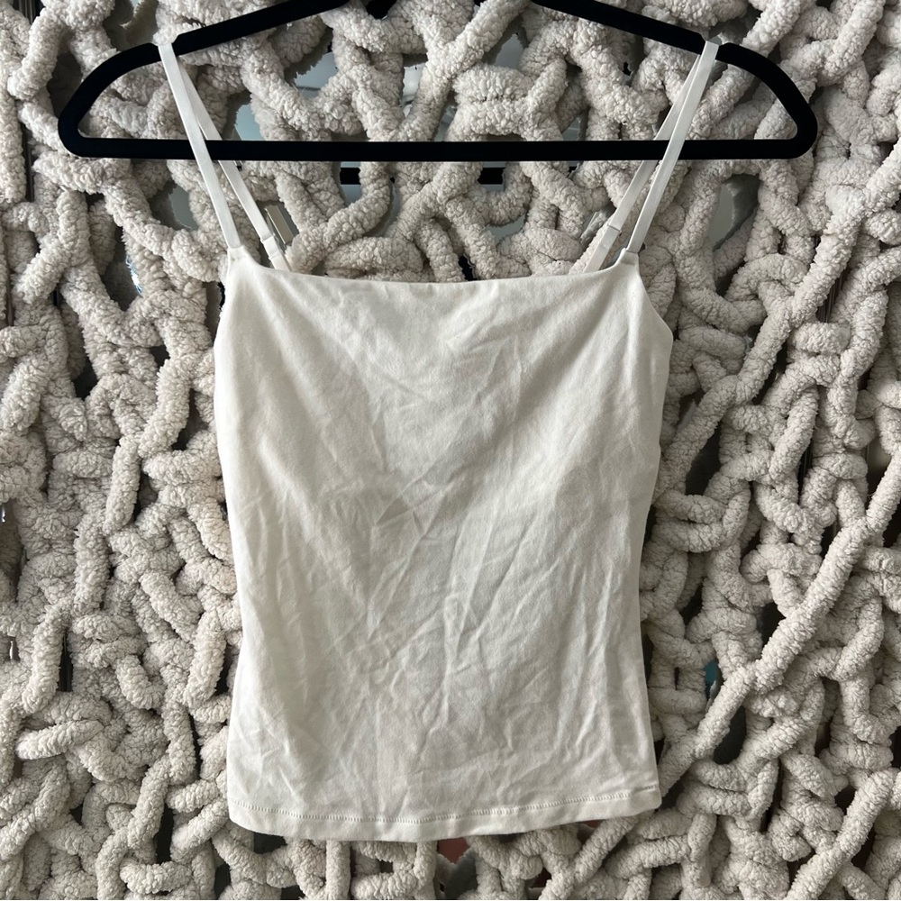 SKIMS Cream Slim Camisole Tank Top